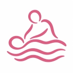 icône rose de massage aquatique